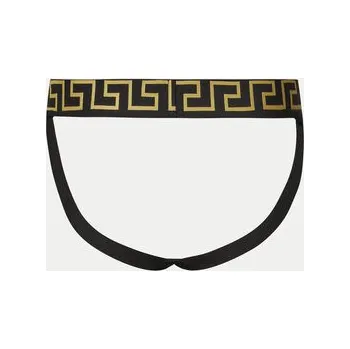 Slipy Versace Slipy Jock Strap AUU01017 1A10011 Černá L