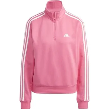 Dámská mikina Dámská mikina adidas 3-STRIPES TOP XS Růžová, Bílá