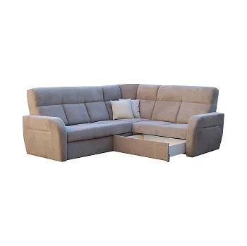 Sedací souprava HENRI sed. souprava LEVÁ Brooklyn truffle/beige - světle hnědá/béžová (FE) - kolekce "E" (K250-Z)