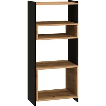 Knihovna TUEGO 5 - REGÁL ÚLOŽNÝ,lamino Dub artisan/ černá (ML) (TRIS05=1BALÍK) (K150) NOVINKA