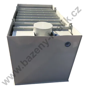 jímka Jímka dvouplášťová hranatá 6m3