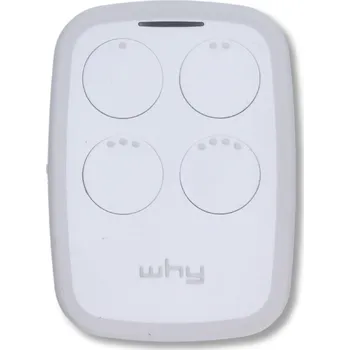 WHY EVO2 Magnolia White dálkový ovladač šedá/bílá, 4791011 1 ks (WHY-EVO2-MW)
