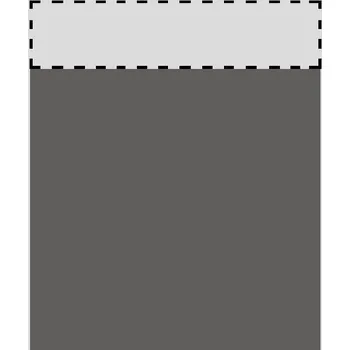 Kuchyňská skříňka Dvířka na myčku REA ALFA DU-60-RR s panelem, graphite