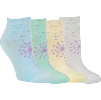 Pánské ponožky RS Ponožky kotníkové bambusové 1528224, 4 páry, bílá, 39-42