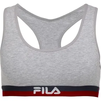 Podprsenka Dámská podprsenka Fila WOMAN BRA XS Šedá, Tmavě modrá, Červená