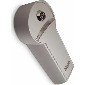 Pohon brány NICE KIO - klíčový spínač s odblokovacím mechanismem pro ocelové lano KA1