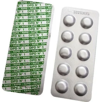 Náhradní tablety do testeru na měření volného chloru