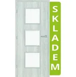 VILEN DOOR Interiérové dveře Deni 3/3 - Jasan šedý 80/197 cm