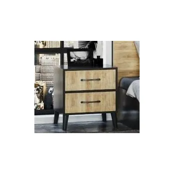 Noční stolek Noční stolek 2S TARIA wotan/antracit