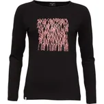 Dámské triko Hi-Tec TOLKA XS Černá, Růžová