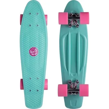 Skateboard Plastový skateboard Reaper JUICER UNI Tyrkysová, Růžová