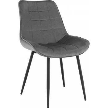 Jídelní židle Jídelní židle SARIN, šedá/černý kov