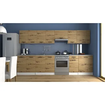 Kuchyňská linka Falco Kuchyňská linka Luigi 320 cm, dub artisan