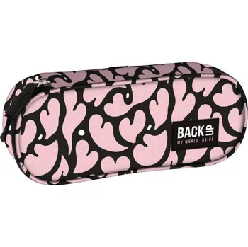 Penál Derform Backup školní pouzdro - etue Nude Hearts