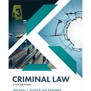 Populárně naučná literatura pro dospělé Criminal Law - Edwards, Dave; Parry, Sam; Higgins, Ian