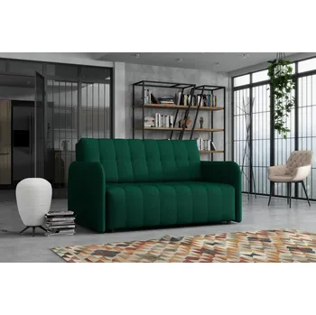 Pohovka Falco Rozkládací pohovka Vivian Grand III s úložným prostorem, zelená kronos 19