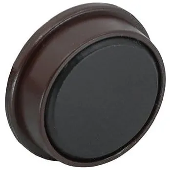 Dekorativní magnet SOLLAU Neodymový kancelářský magnet kruhový 10x9 mm Barva: Hnědá