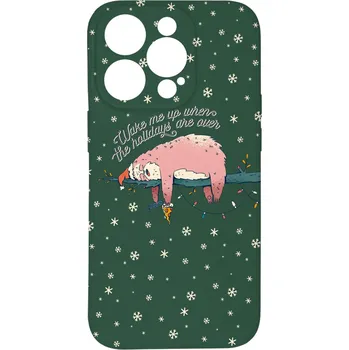 Pouzdro na mobilní telefon Kryt Vzbuďte mě až svátky skončí pro iPhone 15 Pro