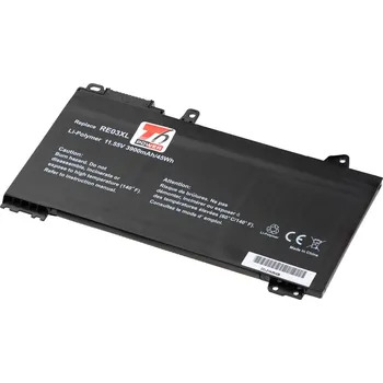 Baterie k notebooku Baterie do notebooku T6 power HP ProBook 430 G6, 440 G6, 450 G6, 3900mAh, 45Wh, 3cell, Li-pol