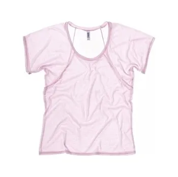 Tričko Bella+Canvas Flowy - růžové, S