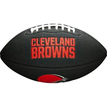 Fotbal Mini míč Wilson MINI NFL TEAM SOFT TOUCH FB BL CL UNI Černá, Červená