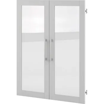 Psací stůl Falco Dvířka Office 432 bílá/sklo