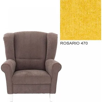 Křeslo AVA JIM XXL Čalúnená časť ROSARIO 470 KRESLO XXL