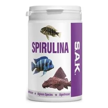 Krmivo pro rybičky S.A.K. Spirulina 400 g (1000 ml) velikost 2