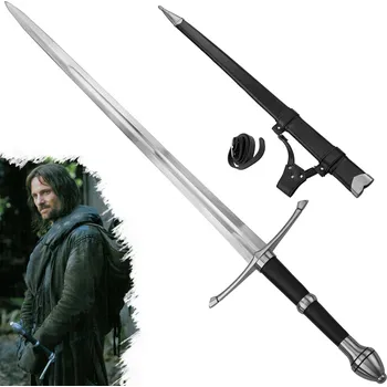 Replika zbraně AF Funkční ostrý meč "STRIDER RANGER SWORD" - Pán Prstenů