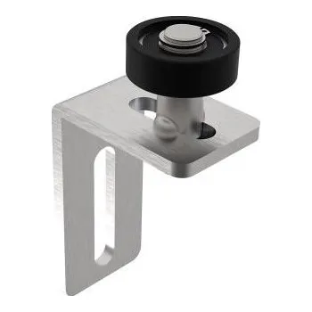 Pohon brány Boční vedení z nerezové oceli s nylonovým ložiskovým válcem o průměru 34 mm