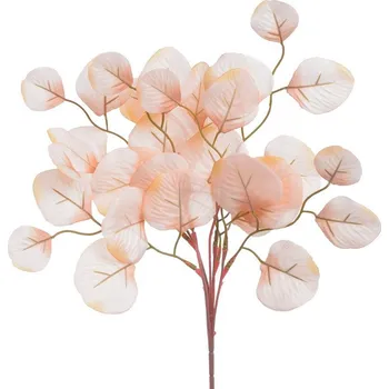 umělá květina Umělý eukalyptus 38 cm - meruňková