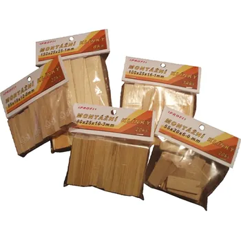 Sada nářadí VAŠEK Klínky montážní dřevěné | 150x25x25-1 mm 1bal/8ks - Z1090219