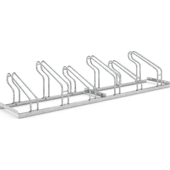 stojan na kolo Stojan na kola 2056, nastavení výšky/hloubky, š 2100 mm, volně stojící, 6x parkovací místo