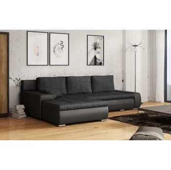 Sedací souprava Rohová sedací souprava TWIGGY, rozkládací s úložným prostorem, M1100/B2
