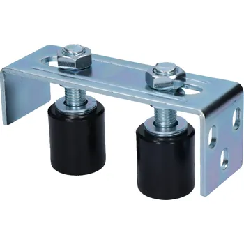 Pohon brány Vrchní vedení vrat 165x90x55mm se 2 nylonovými kolečky 41x44mm