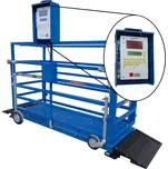 Format 1 DVPT-4K-F11D Váha na prasata se 4 kolečky 150 kg ~ 600 kg - 300 kg