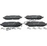 Sada brzdových destiček ATE 13.0470-5678 (AT LD5678)