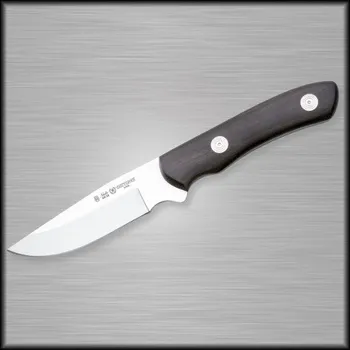 Pracovní nůž Nieto CHEYENNE, pevný nůž s koženým pouzdrem, dřevo 1199