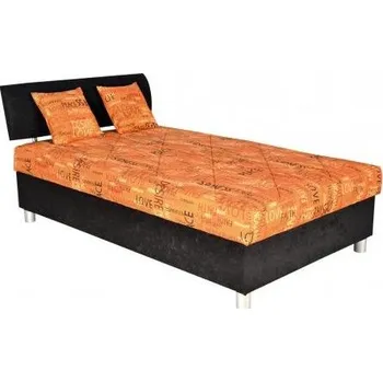 Postel BLANÁŘ Čalouněná postel Skin 120x200, s úložným prostorem, Peace 4