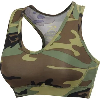 Podprsenka ROTHCO Podprsenka WORKOUT sportovní WOODLAND L US WOODLAND