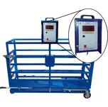 Format 1 DVPT-2K-F7D Váha na prasata se 2 kolečky, madly 150 kg ~ 600 kg - 150 kg