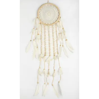 Lapač snů Lapač snů RIBS bílý / délka 115 cm