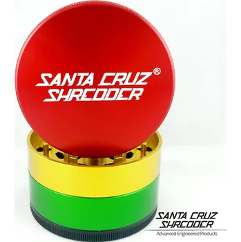 Santa Cruz Shredder Čtyřdílná drtička Santa Cruz Shredder, 70mm Barva: Rasta