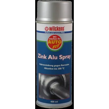 barva na kov Zinko-hliníková barva ve spreji - WILCKENS Auto-Fit Zink Alu Spray 400 ml