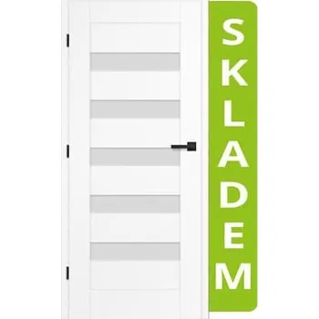 Interiérové dveře ERKADO Interiérové dveře MAGNÓLIE 1 - Sněhobílá Greko, 80/197 cm