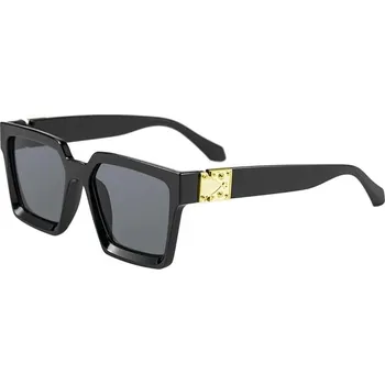 Čtvercové módní vintage sluneční brýle UV400 - C1