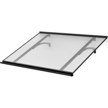 Stříška nad vchodové dveře stříška nad dveře LANITPLAST MELES 160/85 antracit LG2180