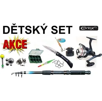 Rybářský prut RYBÁŘSKÉ NEJ Dětský rybářský set Winner Fish 210