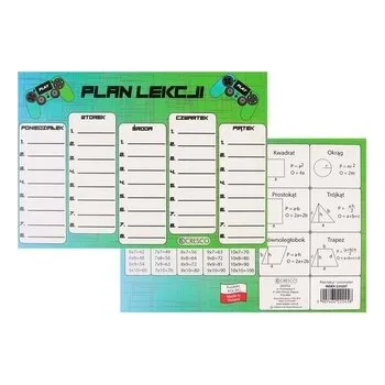 Plan lekcji A5 Pad (25szt)