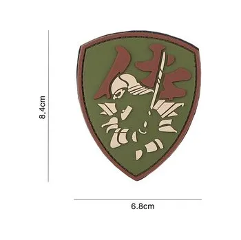 Nášivka Gumová nášivka 101 Inc Samurai Shield - multicam